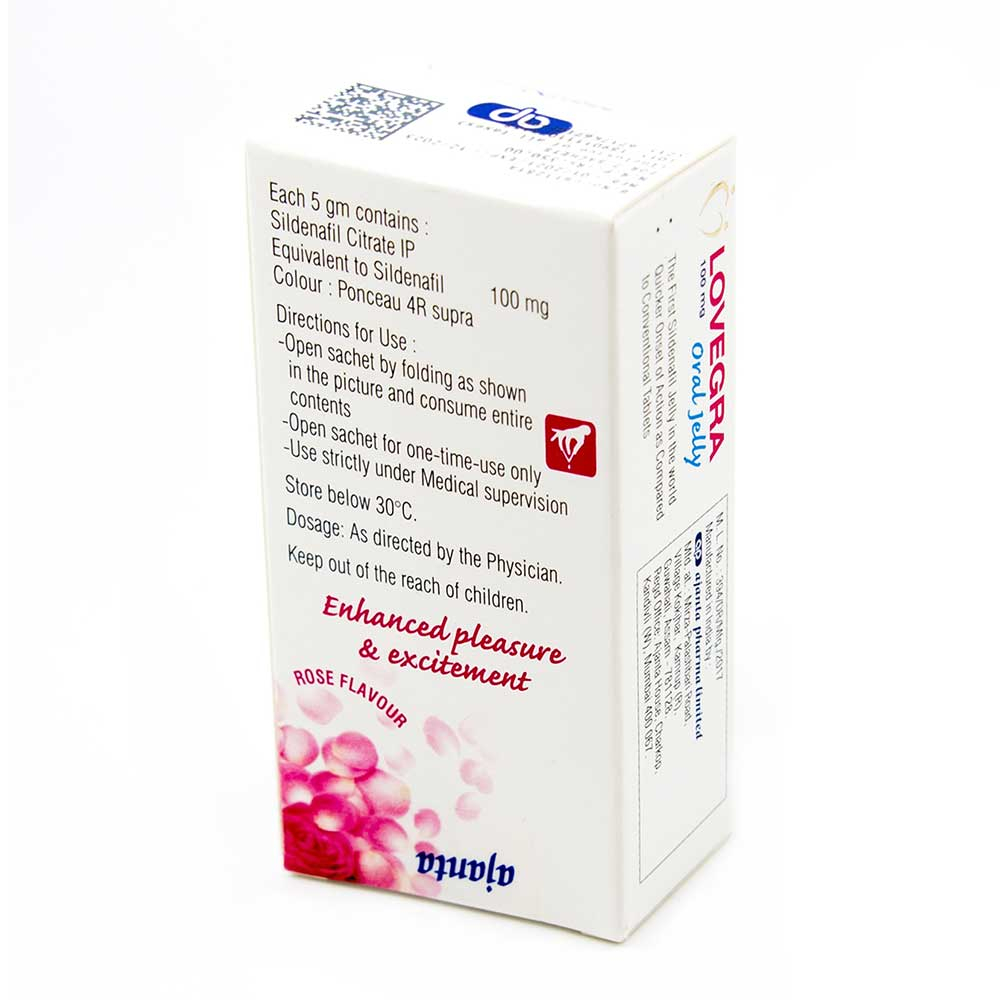 Lovegra Oral Jelly 100mg