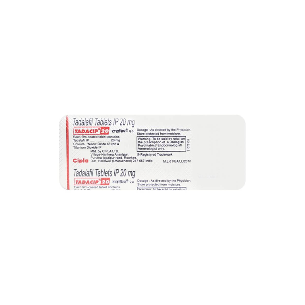 Tadacip 20mg