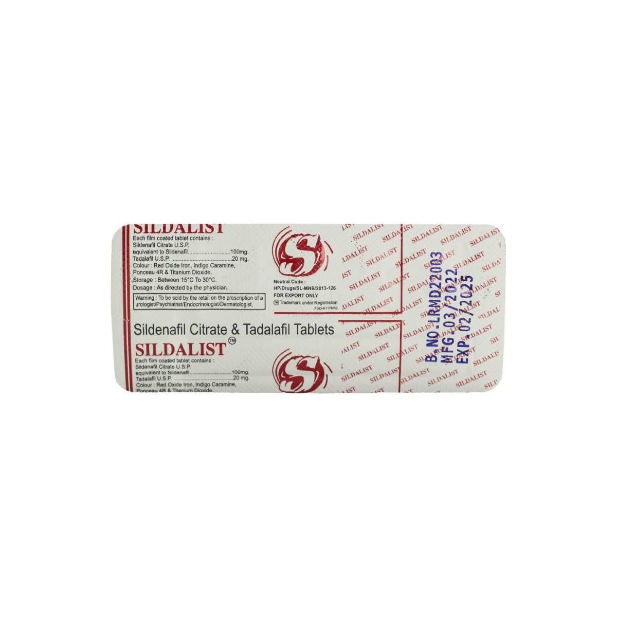 Sildalist 120mg